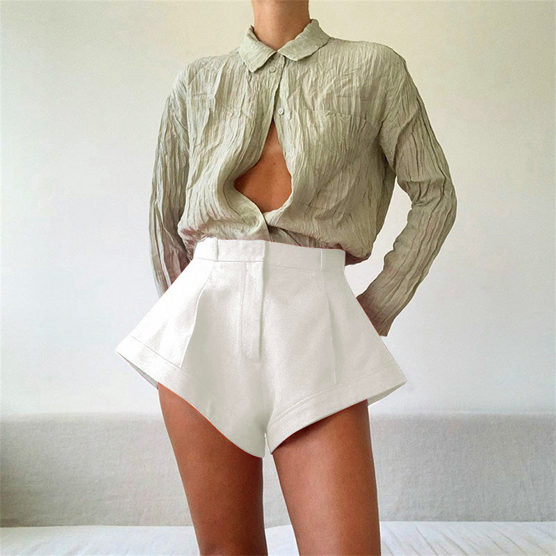 Flash højtaljede hotpants