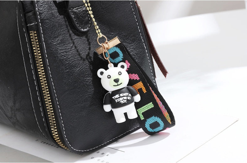 one-shoulder bucket bag