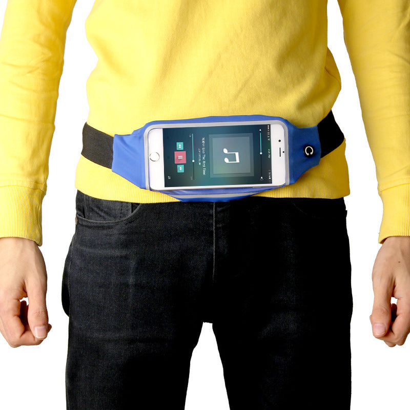 Men's and women's marathon belt anti-theft waist bag
