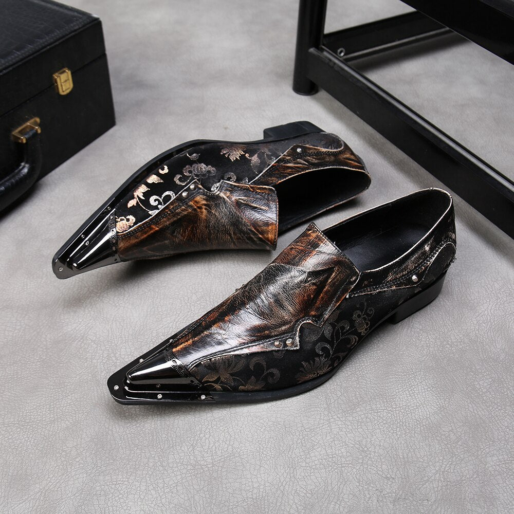 Trend Set Foot Low-Top Shoes Fashion  Shoes Personality Business Casual Men's Shoes