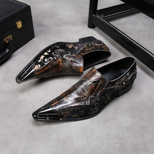Trend Set Foot Low-Top Shoes Fashion  Shoes Personality Business Casual Men's Shoes