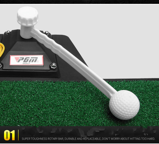 Golf Swing Trainer Multi-functional Indoor Swing Trainer Beginner Hitting Pad Trainer