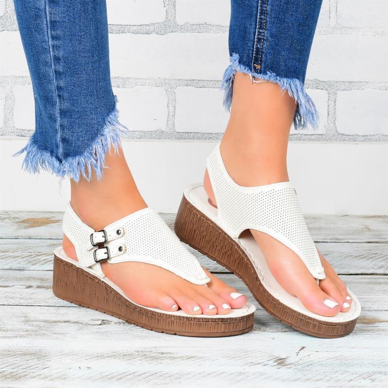 Platform large size sandals women's shoes