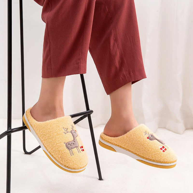 Warm thick cartoon indoor winter cotton wool drag