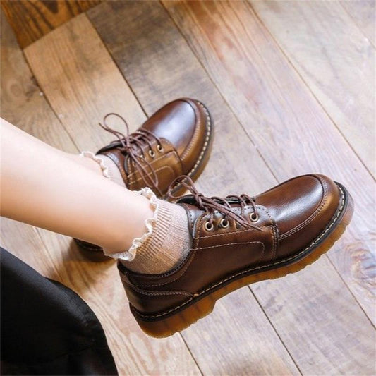 Preppy Style Retro Dress Mary Jane Women's Shoes