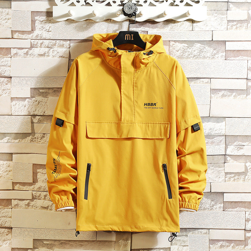 Cotton Spring And Autumn Shell Jacket
