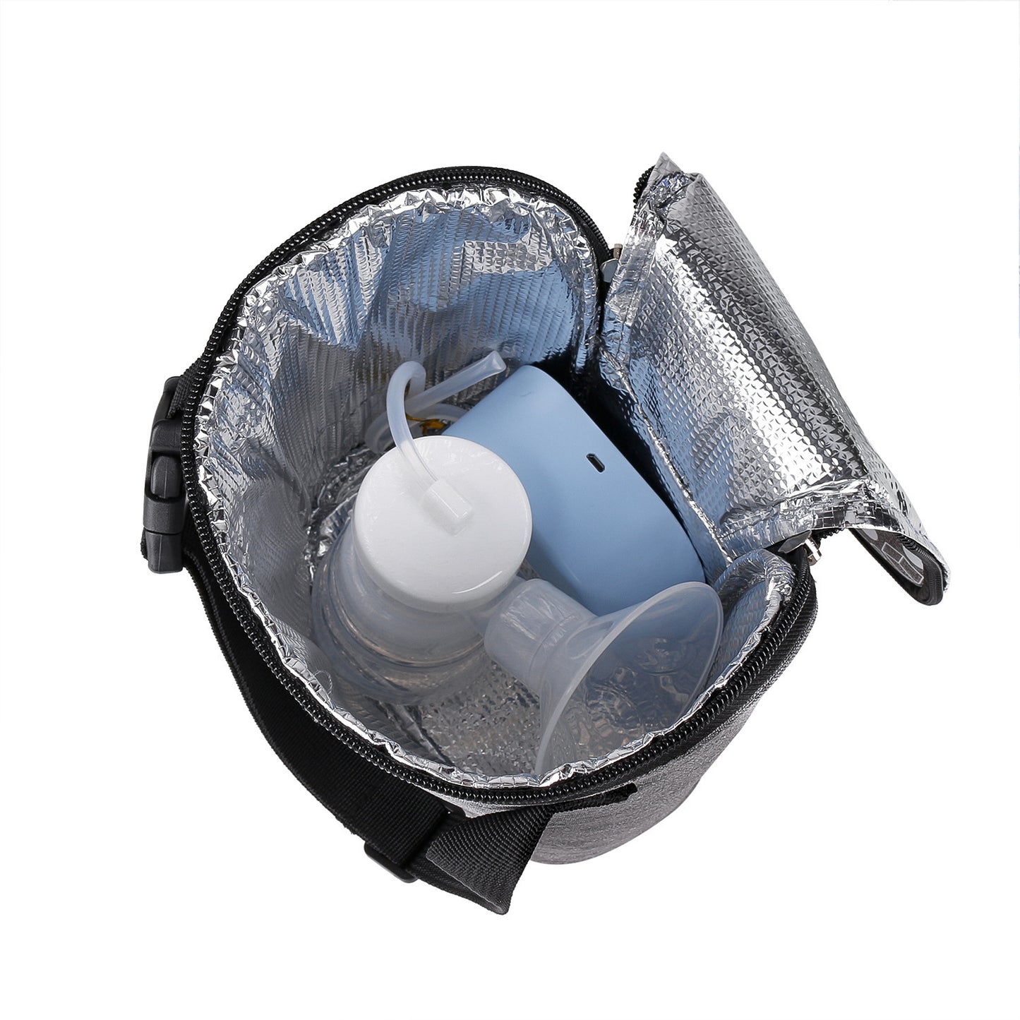 Aluminum Membrane Waterproof Fabric Milk Bottle Bag