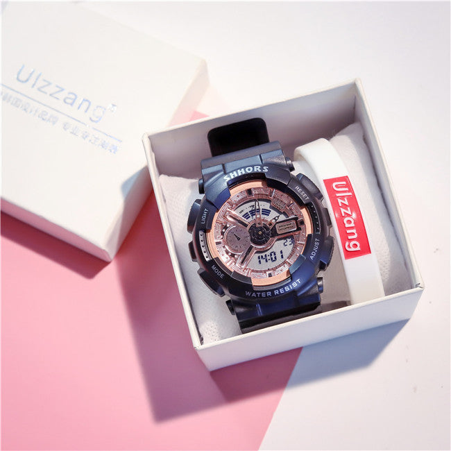 Wind electronic watch