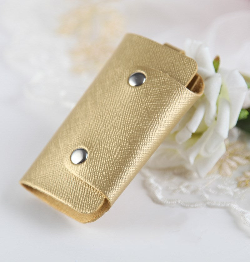 Plaid PU Key Case Promotional Key Case Clutch