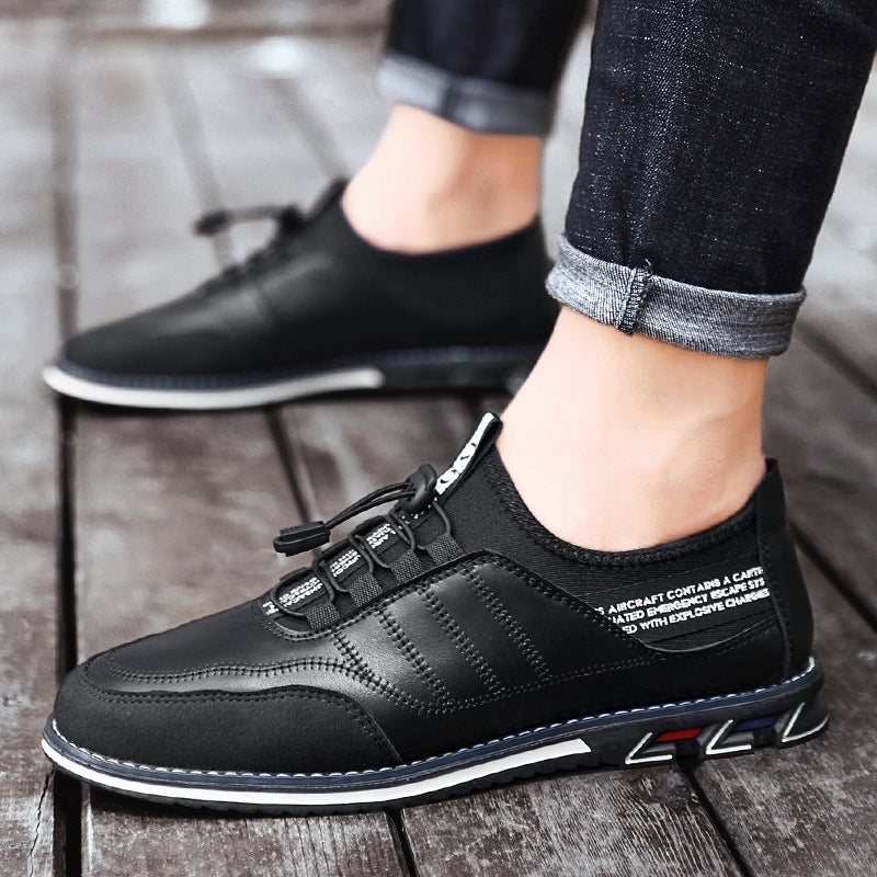 British Fashion Casual Business Dress Round Toe Shoes