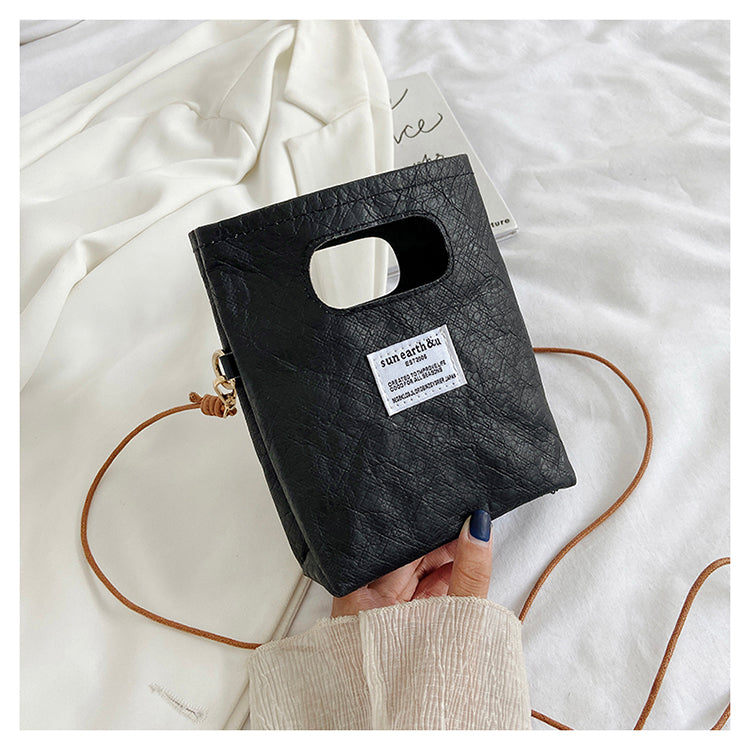 Small Fashion All Match Kraft Paper Mobile Phone Bag