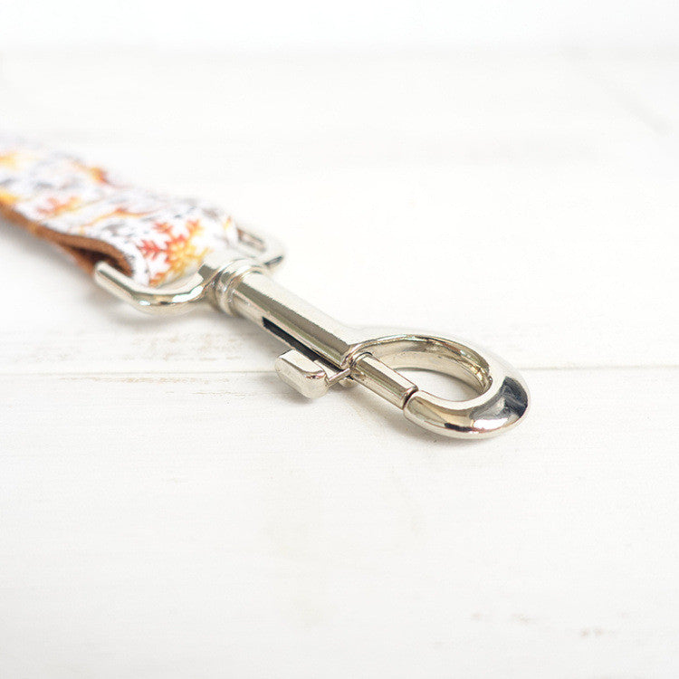 MUTTCO original golden Christmas pet leash