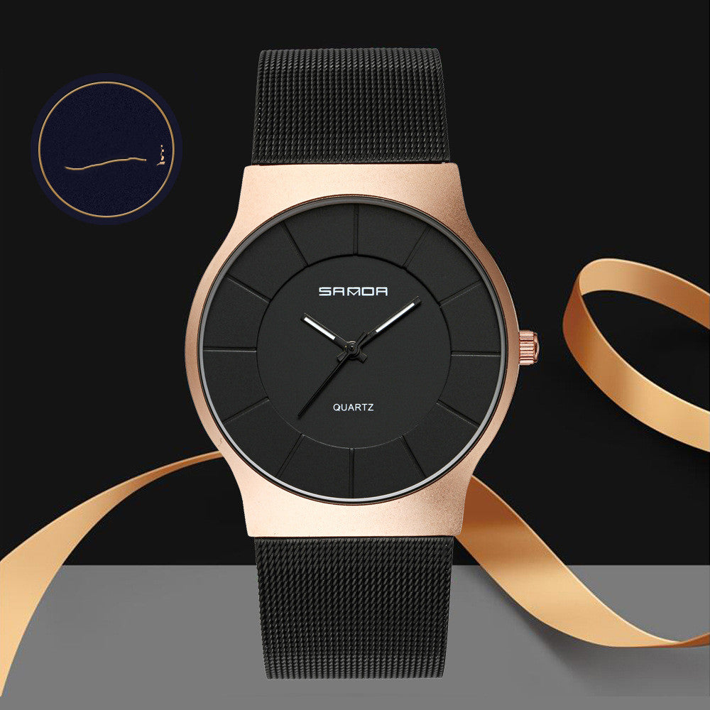 Sunda Explosive Blue Glass Fashion Casual Quartz Watch
