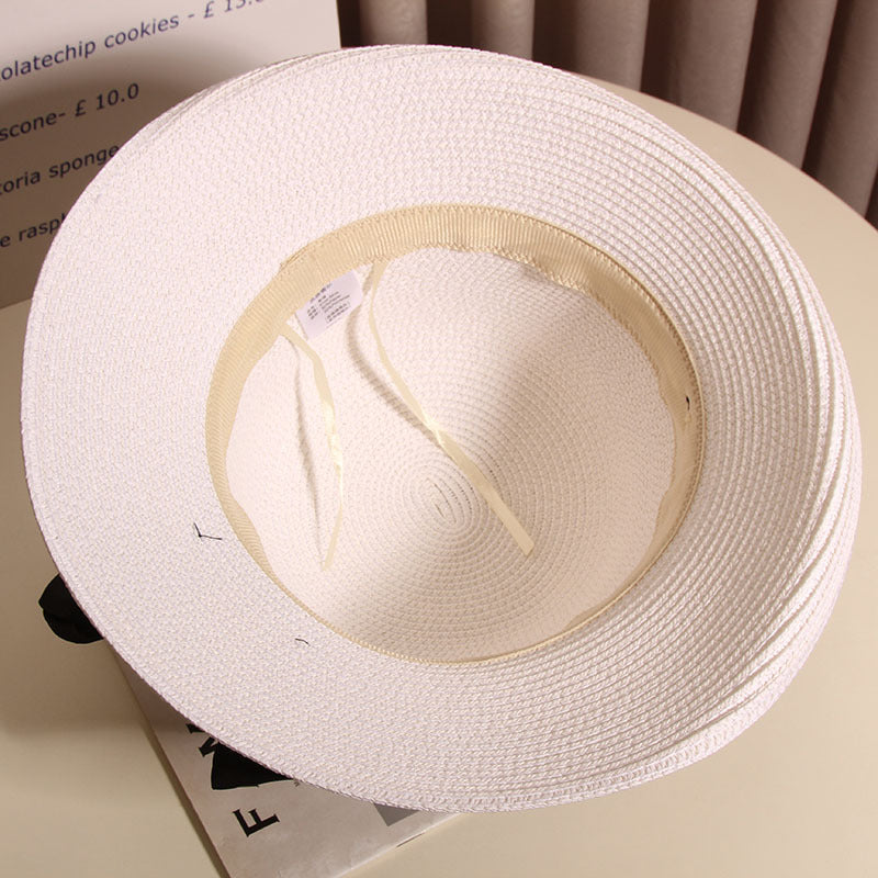 Women's Summer French Vintage Bow Bucket Hat