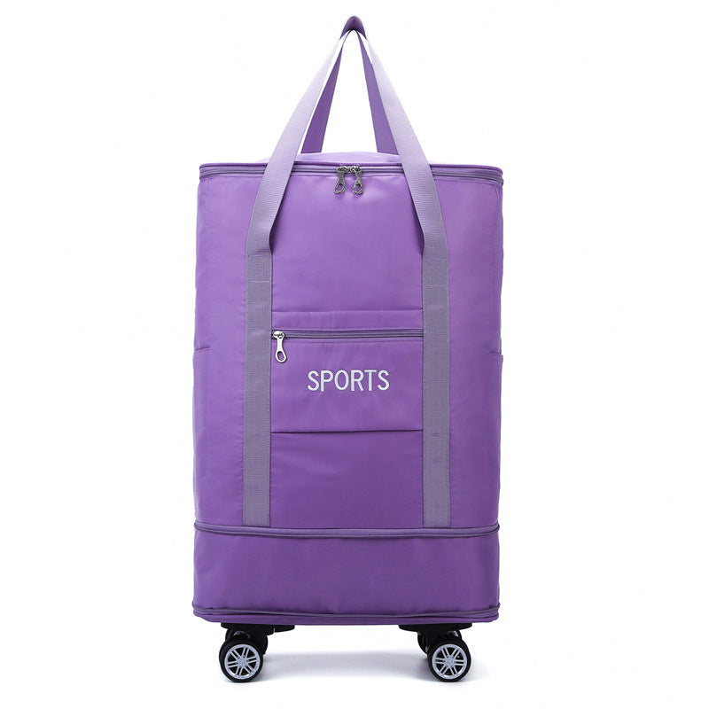 Travel Bag Large Capacity Removable Universal Wheel Portable Luggage Bag
