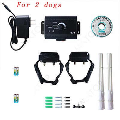 Intelligent Wireless Electronic Fence Dog Trainer And Bark Stop Device