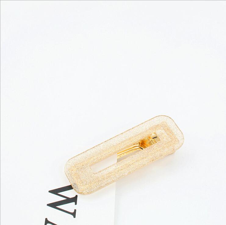 Girl simple temperament hair clip bb clip