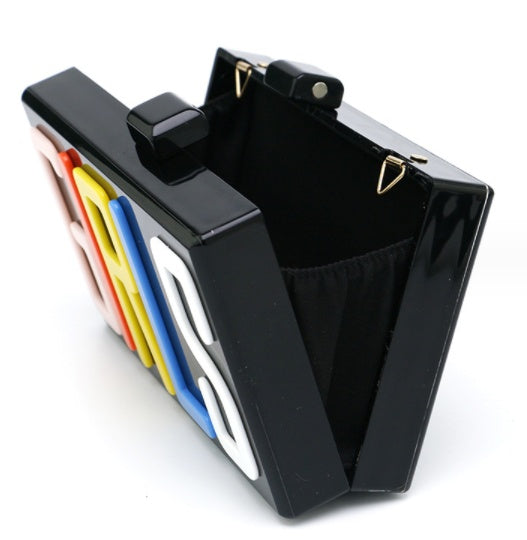 Women's Acrylic Letter Bag