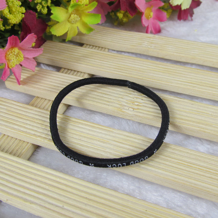 Fashion Hair Tie  Cord Unembellished Elastic Band