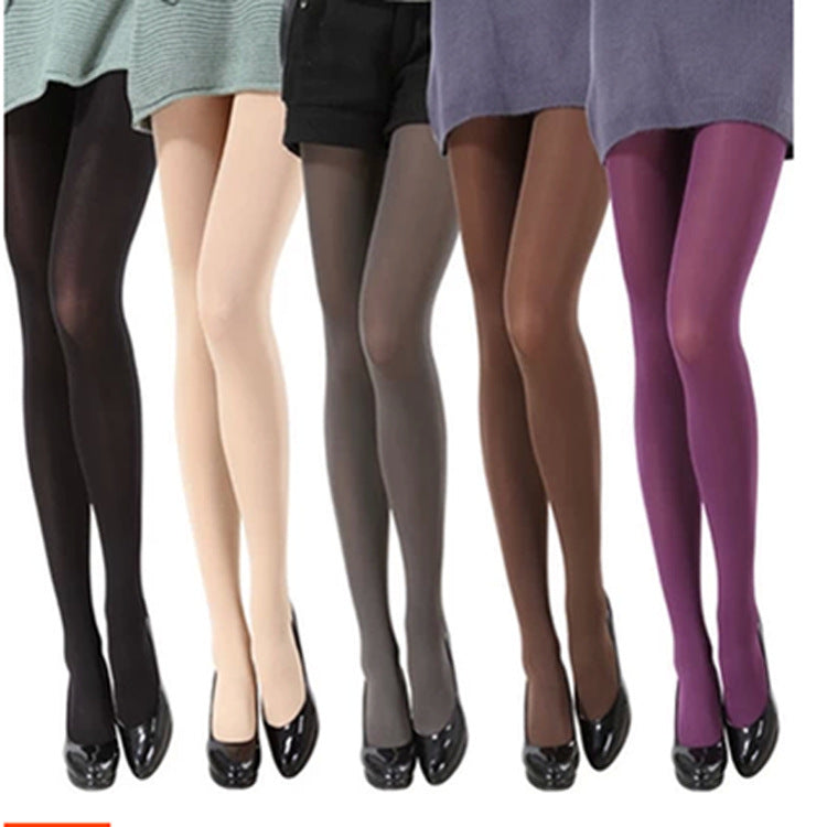 Velvet pantyhose