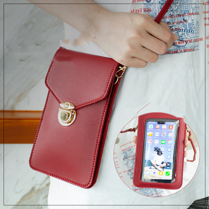 Simple retro mobile phone bag