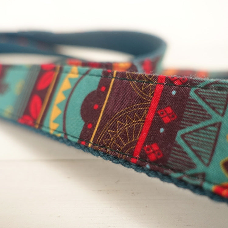 Individual pattern cloth traction belt