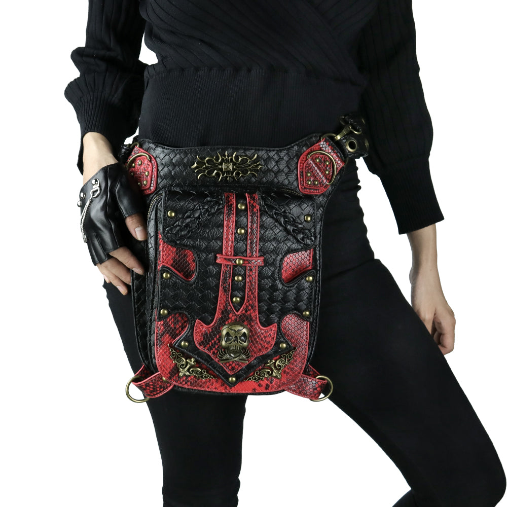 Retro One-Shoulder Outdoor Tactical Leg Bag