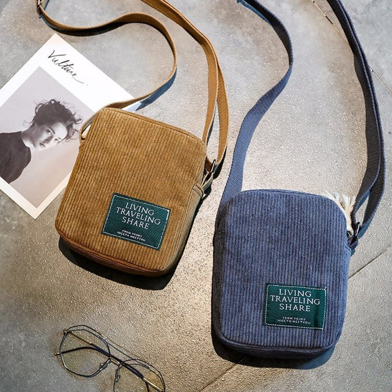 Fashion Simple Casual Messenger Mobile Phone Bag