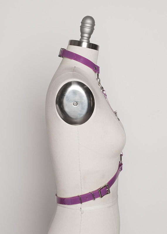 Shiny PVC vinyl sling