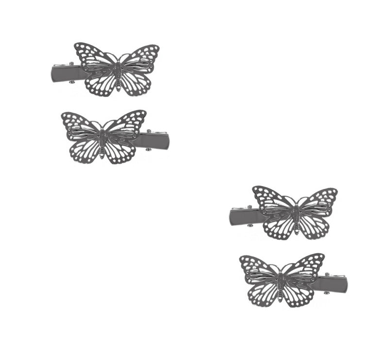 Creative new butterfly paired hairpin three-dimensional