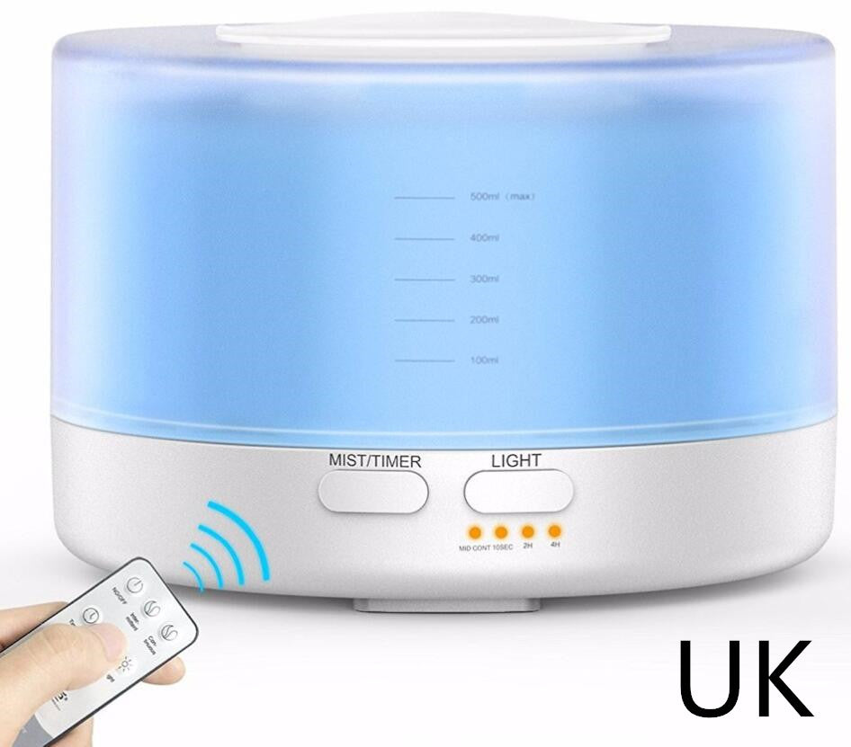 Large Capacity Remote Control Wood Grain Aroma Diffuser