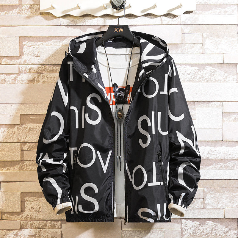 Men's camouflage loose jacket