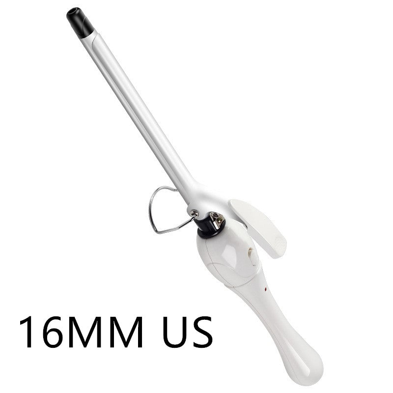 Bangs instant noodle wool curling iron teddy white