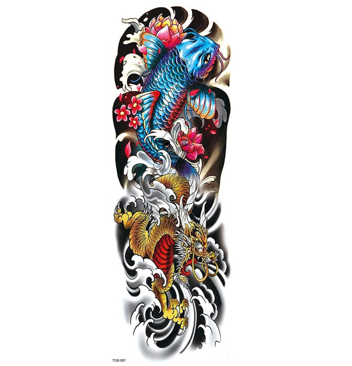 Full arm full arm waterproof tattoo sticker