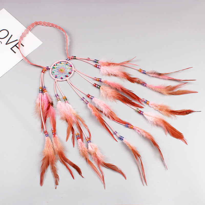 Explosive Dream Catcher Feather Hairband
