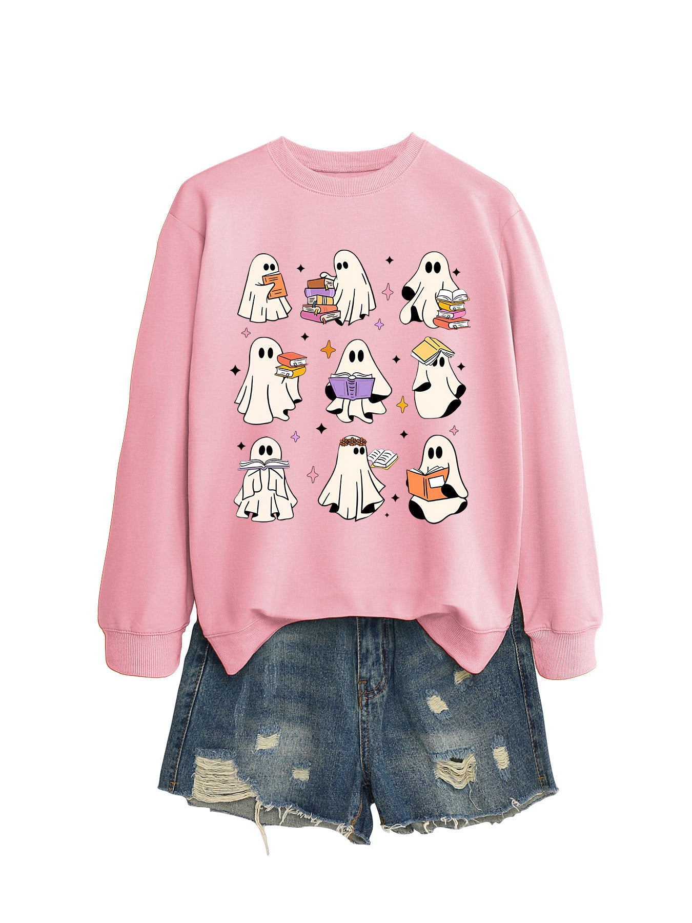 Reading Printed Sweater For Women