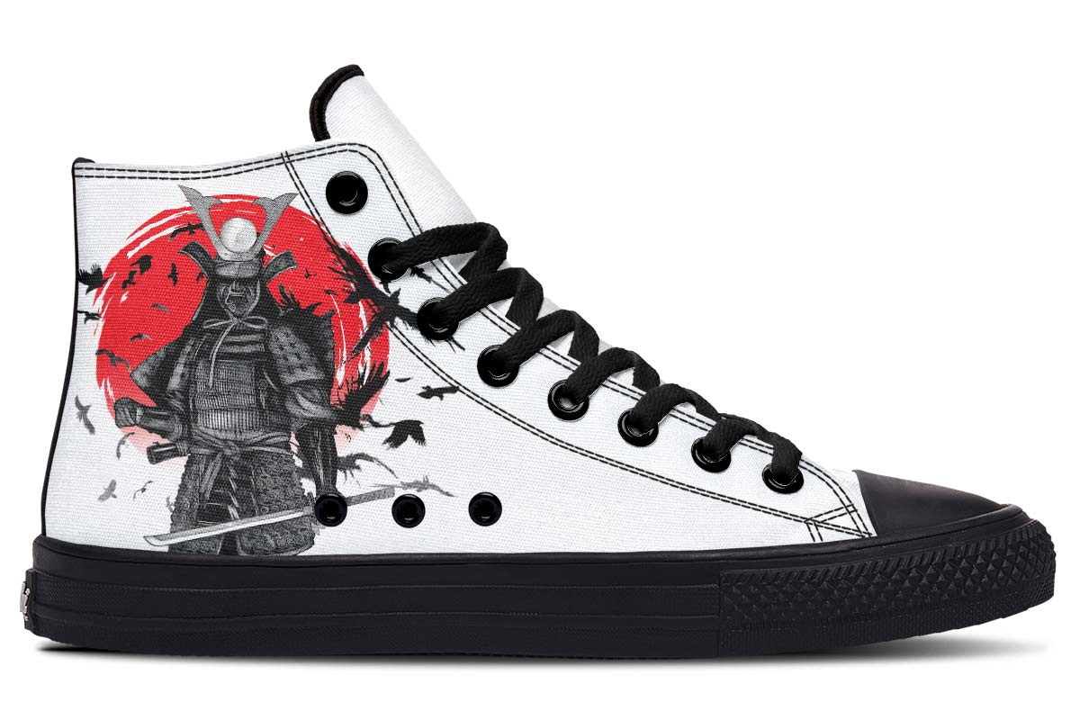 Men's And Women's Fashion Color Printing High-top Canvas Shoes