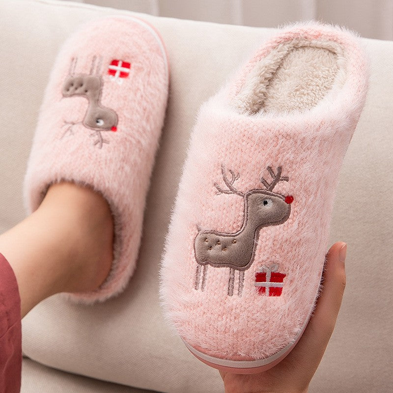 Warm thick cartoon indoor winter cotton wool drag