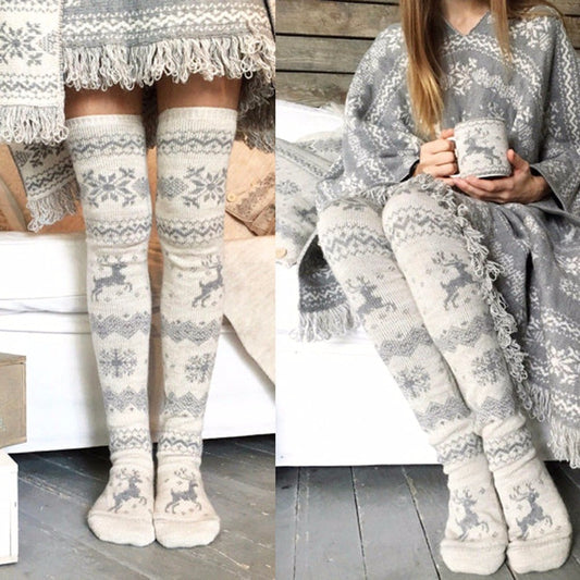 Women's tube cotton socks