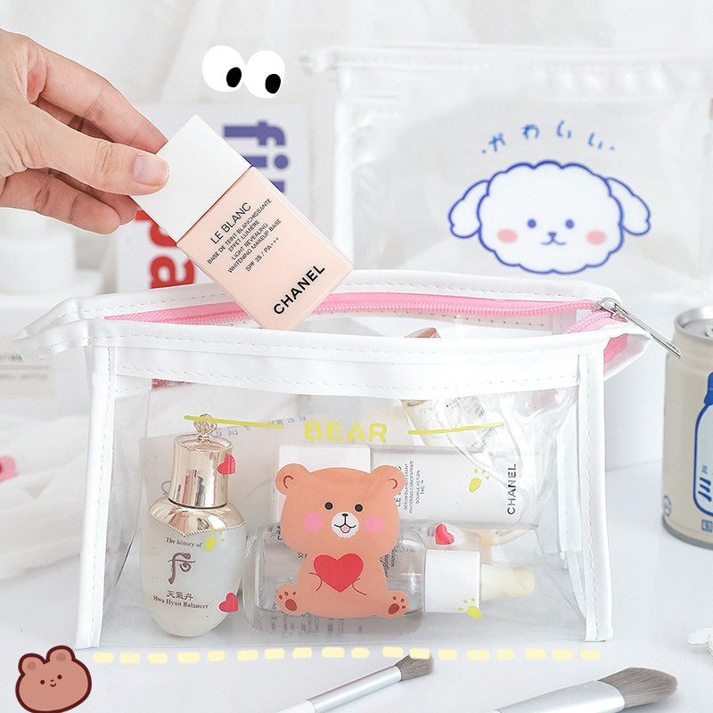 Girl simple Japanese pencil bag