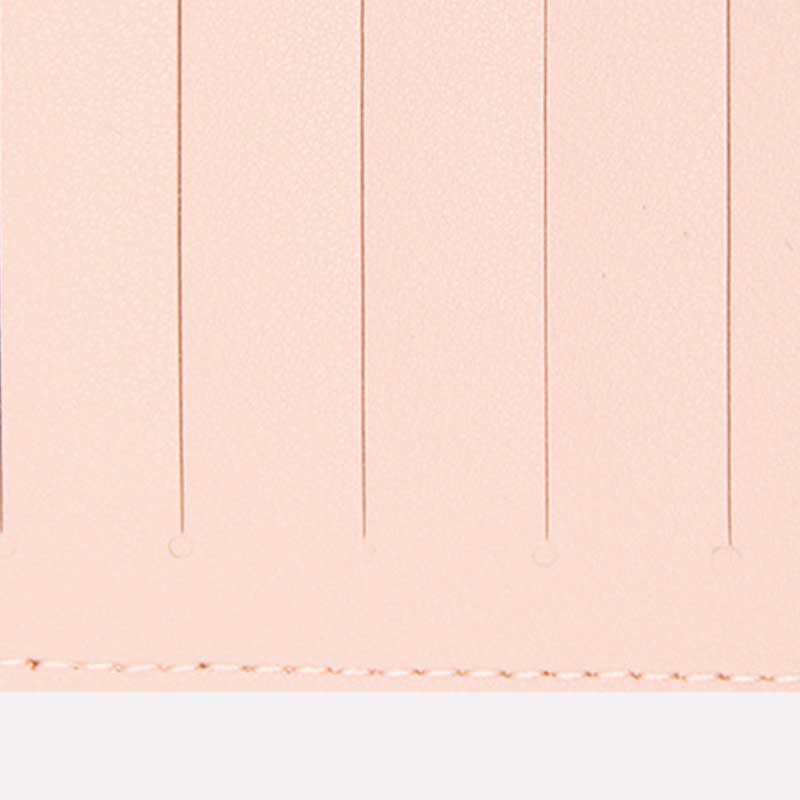 Casual Simple Ladies Zipper Multi-Card Wallet