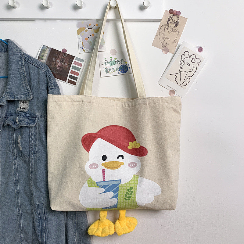 Han Feng Ins Cute Handbag Large Capacity