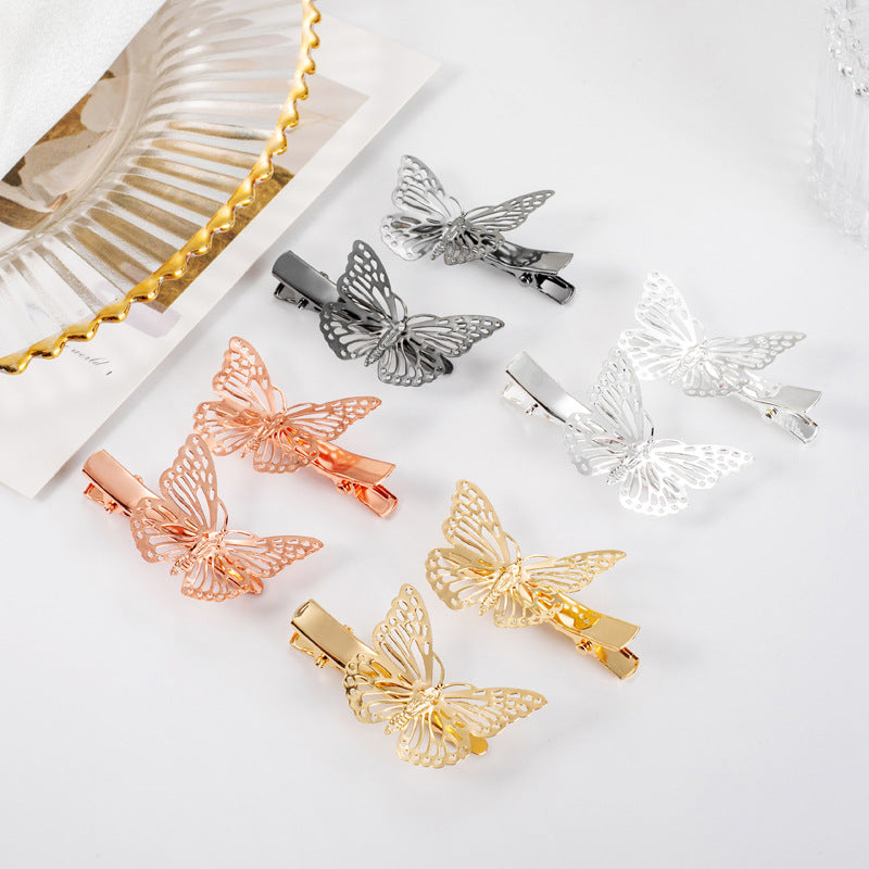 Creative new butterfly paired hairpin three-dimensional