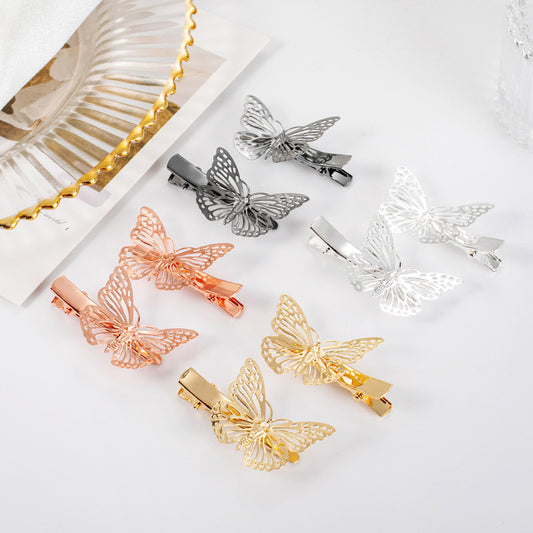 Creative new butterfly paired hairpin three-dimensional