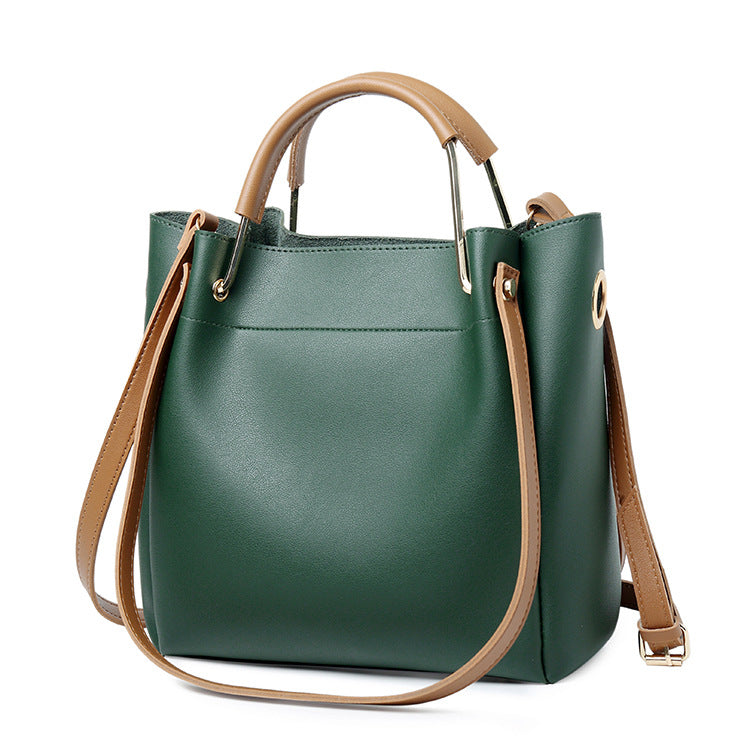Bucket bag shoulder diagonal package