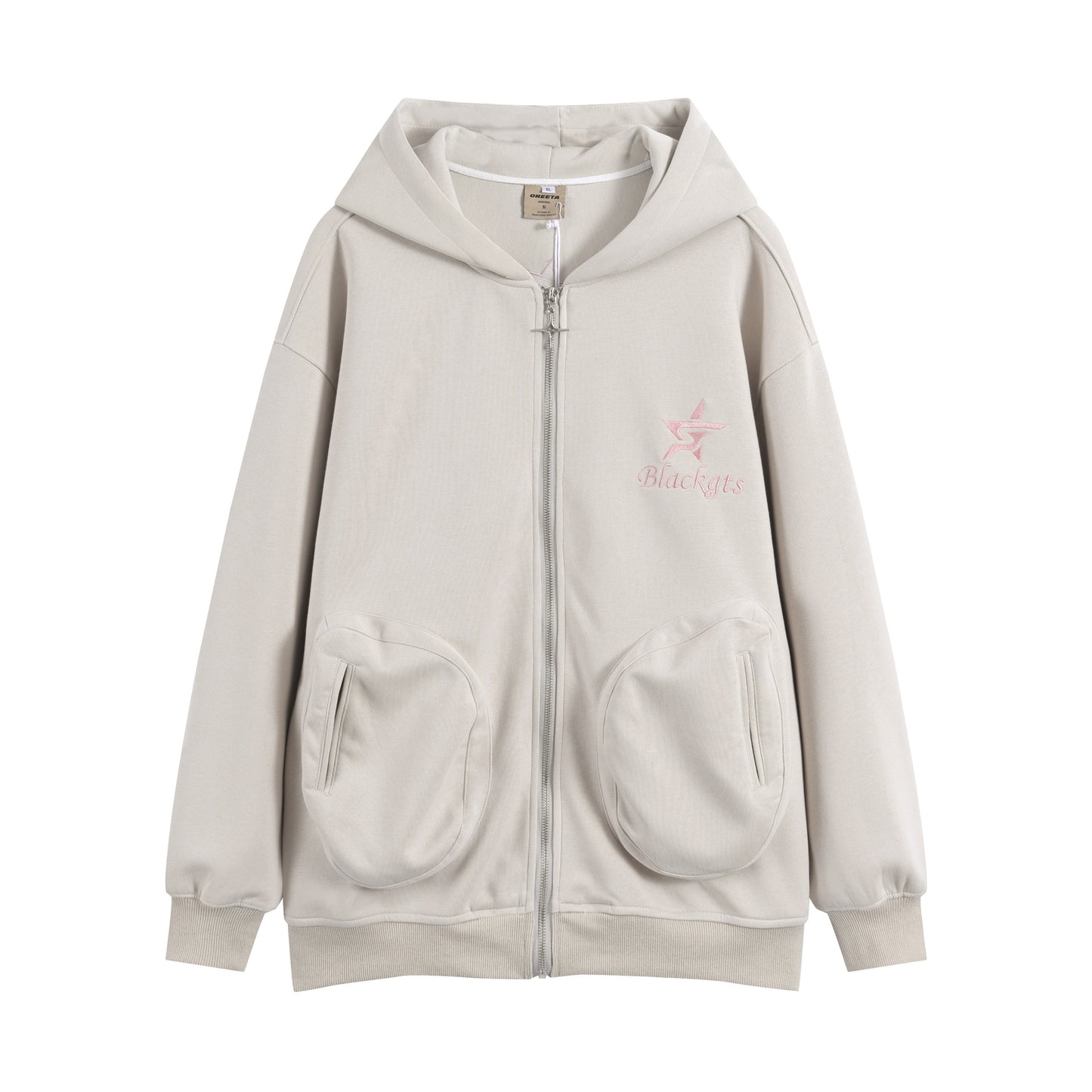 Women's Loose And Hooded Cardigan Sweater