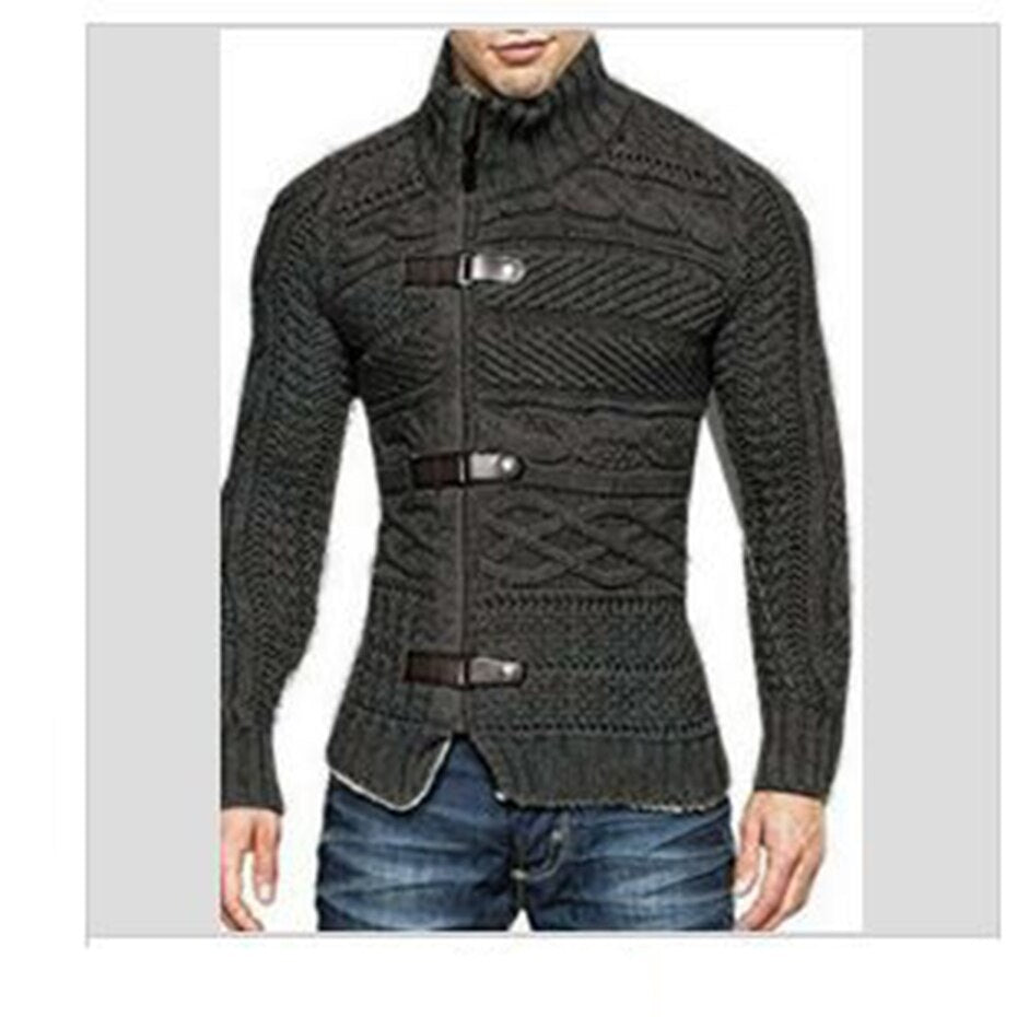 Men's knitted jacket