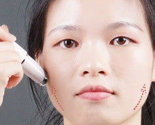 Introduce massage sticks to the bags under the eyes