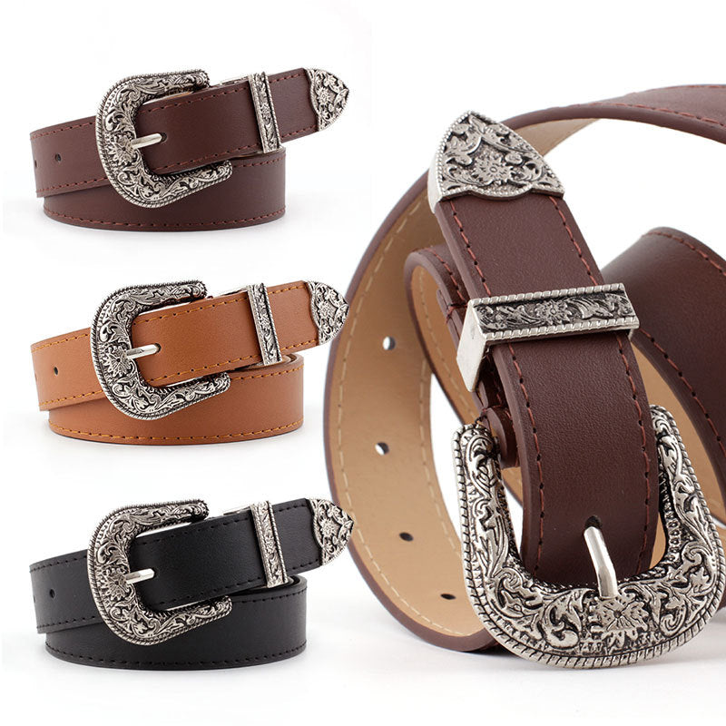 Pin buckle belt
