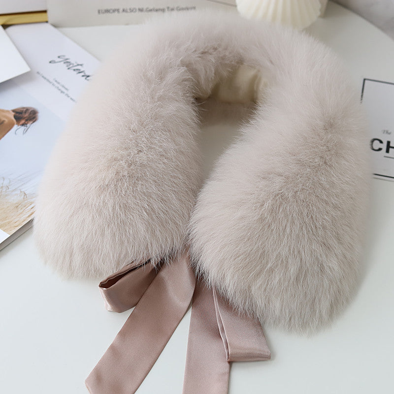 Ladies Winter Detachable Fur Collar